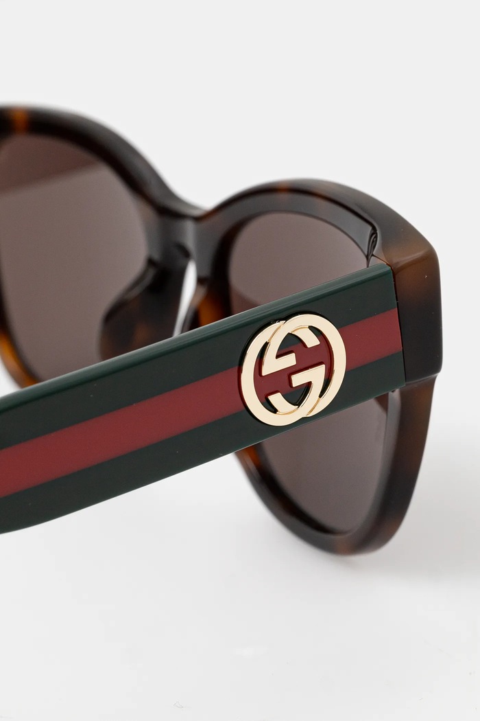 Gucci okulary przeciwsłoneczne pomarańczowy GG1866SK