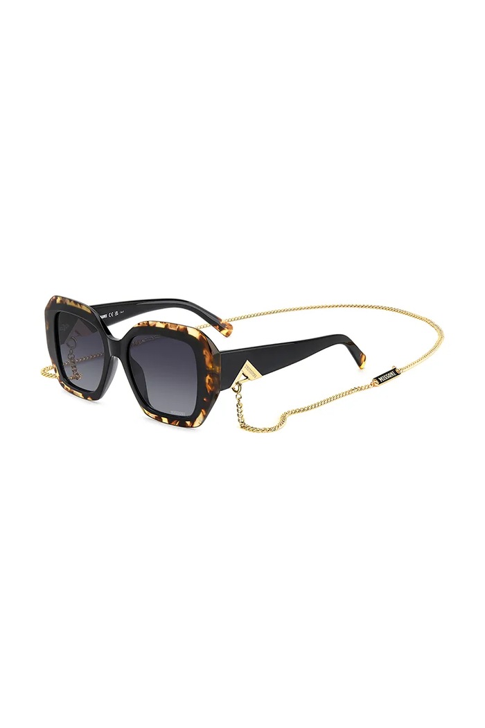 Missoni ochelari dreptunghiular negru MIS.0168/G/S