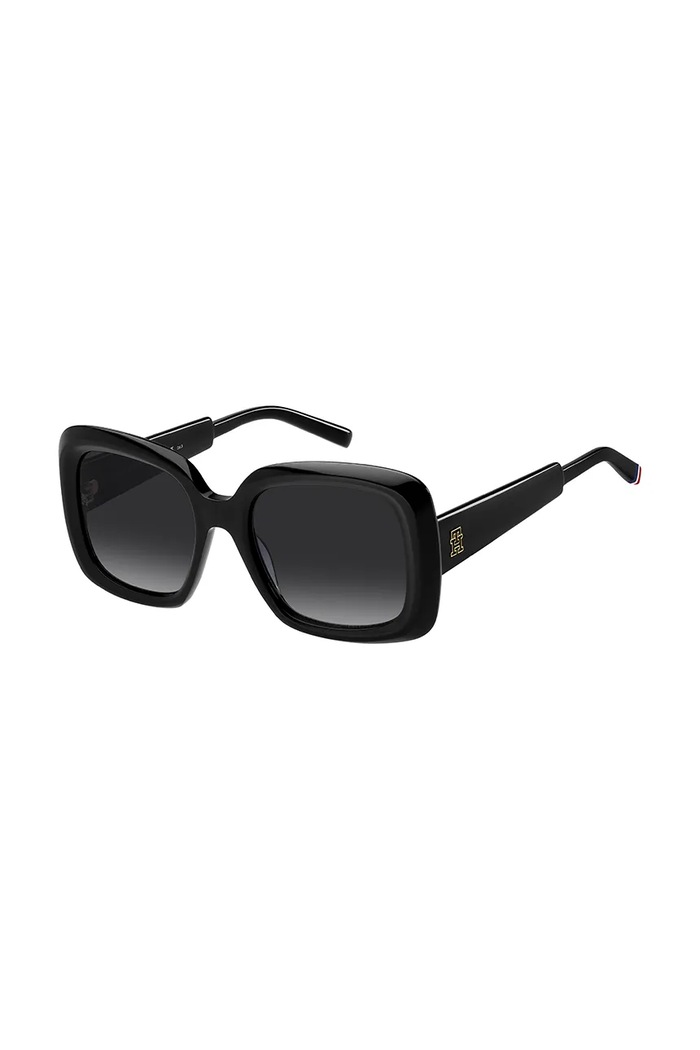 Tommy Hilfiger okulary jednolita czarny TH.2208/S