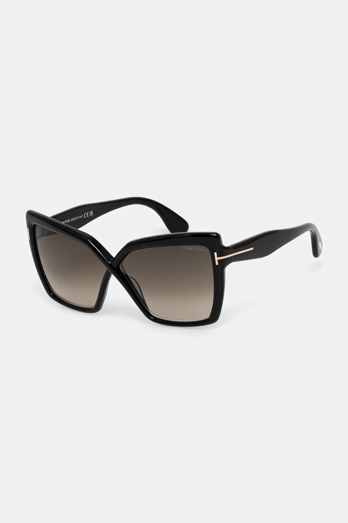 Tom Ford okulary przeciwsłoneczne Fiore FT1195.6301B czarny AA00