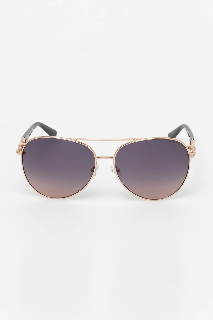 Guess okulary przeciwsłoneczne GU00158.6128B złoty AA00