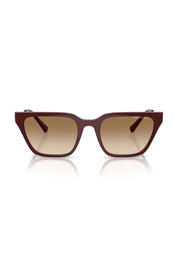 Armani Exchange ochelari de soare 0AX4158S burgundia AA00