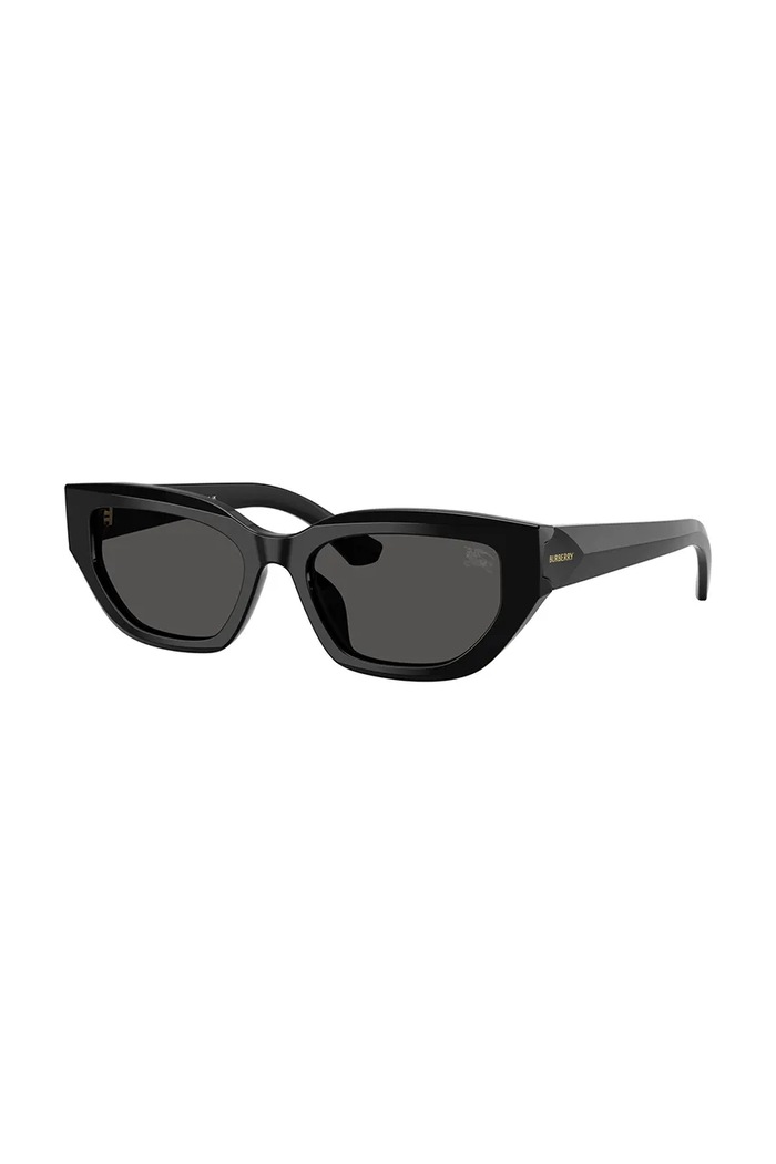 Burberry okulary przeciwsłoneczne jednolita czarny 0BE4463D