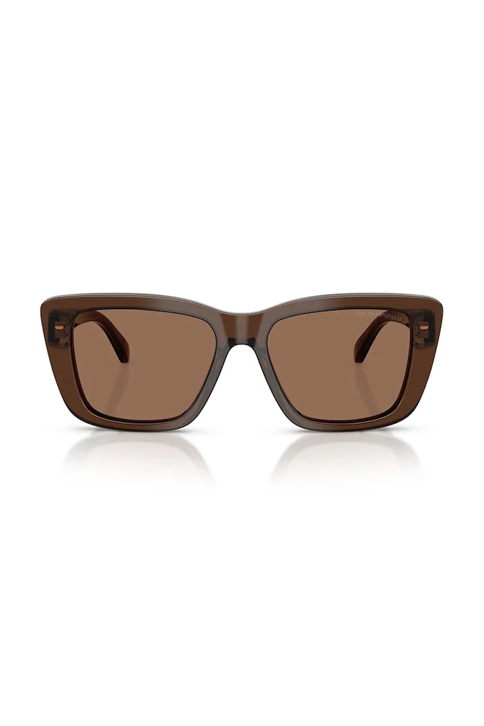 Emporio Armani okulary przeciwsłoneczne 0EA4246U brązowy AA00
