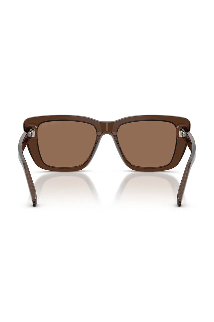 Emporio Armani okulary przeciwsłoneczne brązowy 0EA4246U