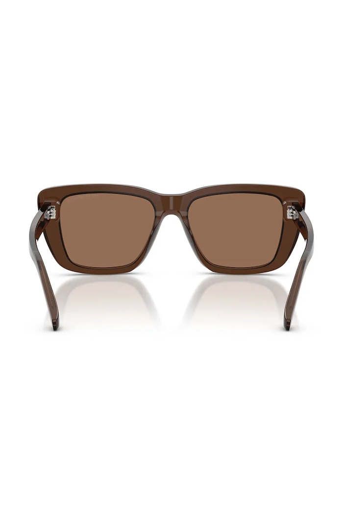 Emporio Armani okulary przeciwsłoneczne brązowy 0EA4246U