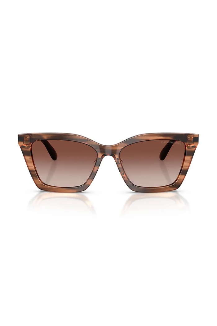 Emporio Armani okulary przeciwsłoneczne 0EA4250U brązowy AA00