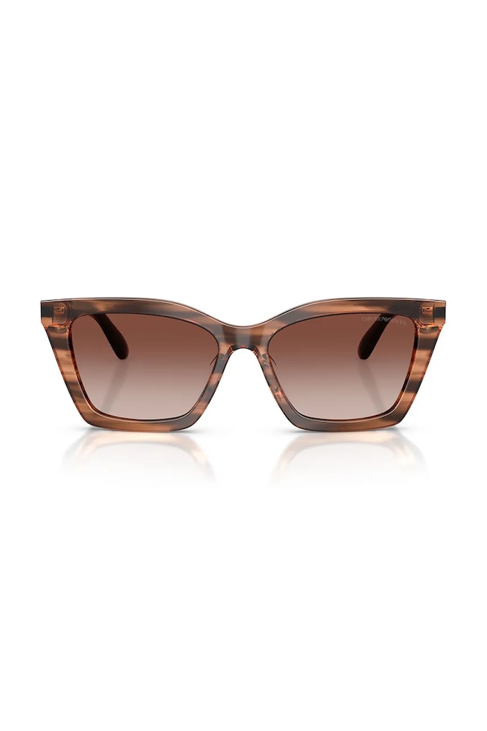 Emporio Armani okulary przeciwsłoneczne 0EA4250U brązowy AA00