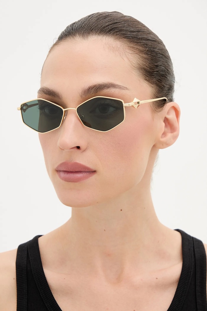Sluneční brýle Jimmy Choo jednotná zlatá 0JC4017