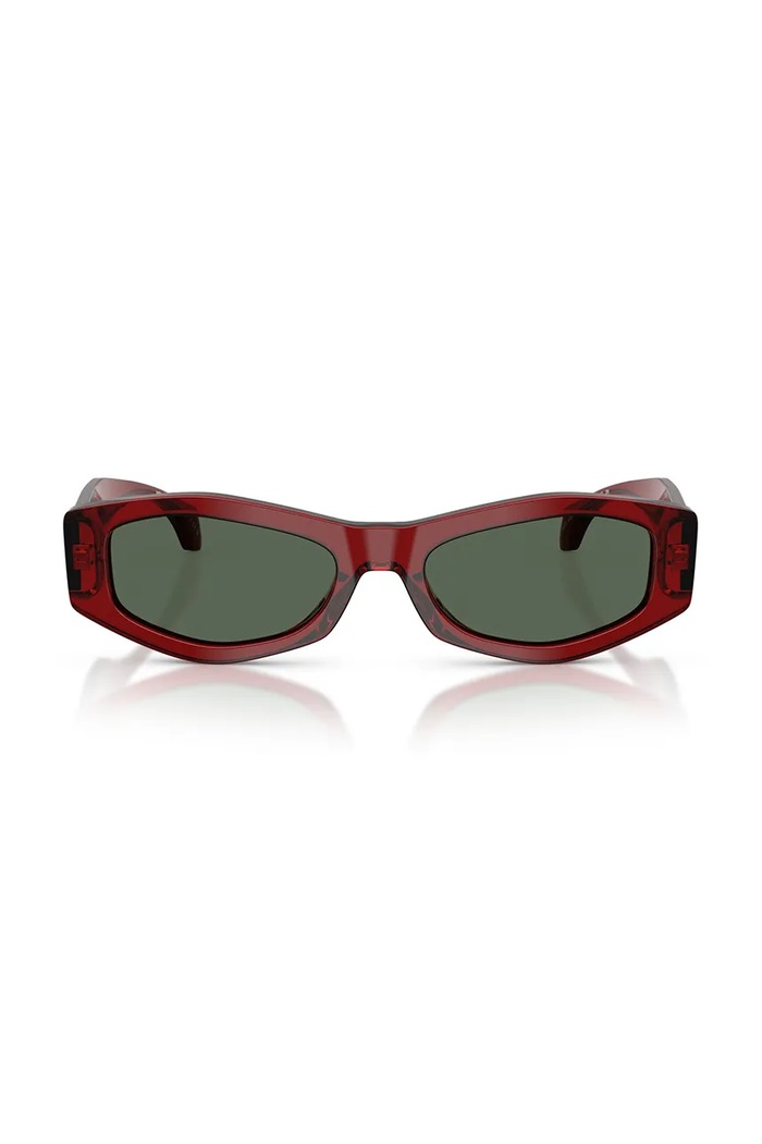 Versace okulary przeciwsłoneczne 0VE4487 bordowy AA00
