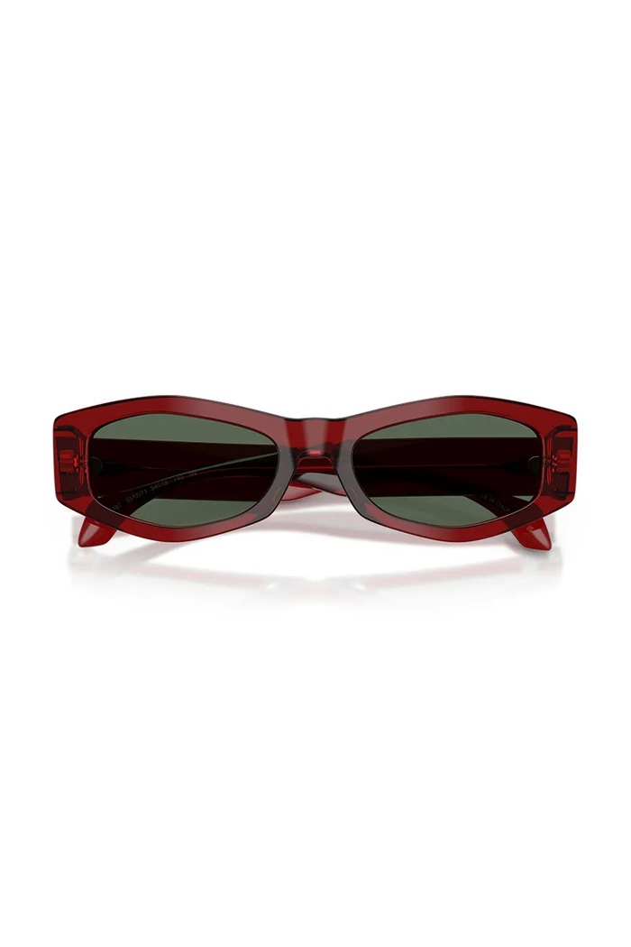 Versace okulary przeciwsłoneczne 0VE4487 bordowy