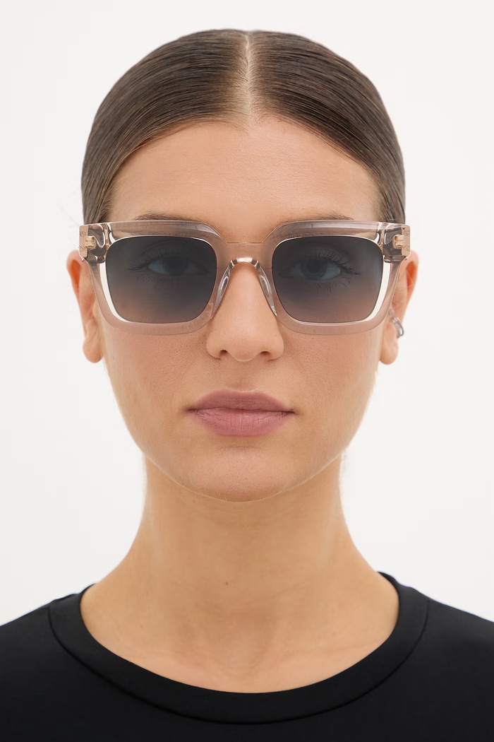 Vivienne Westwood slnečné okuliare wayfarer dámske Cary VW5026 hnedá