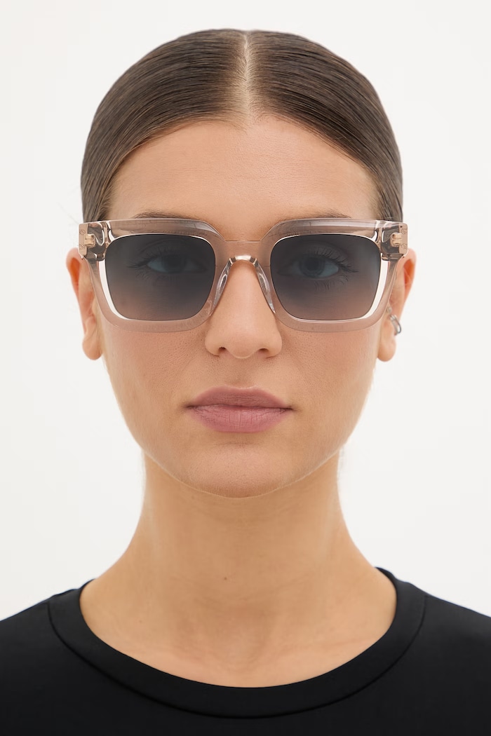 Vivienne Westwood slnečné okuliare wayfarer dámske Cary VW5026 hnedá