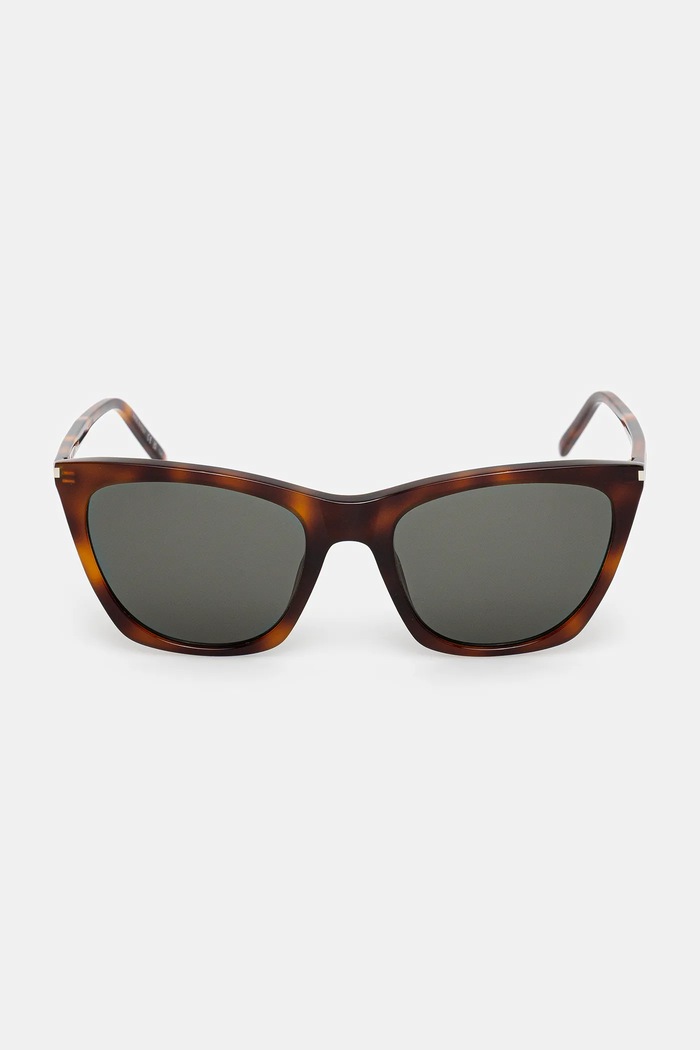 Αξεσουάρ Γυαλιά ηλίου Saint Laurent SL.214.KATE.THIN καφέ