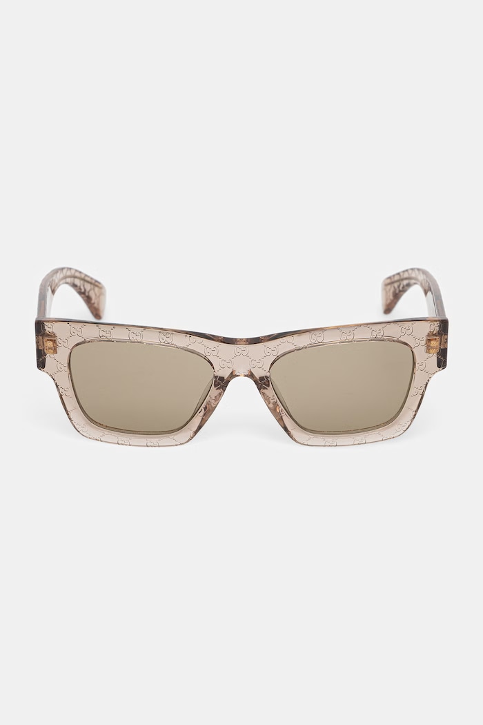 Akcesoria Gucci okulary przeciwsłoneczne wayfarer damskie GG1835S beżowy