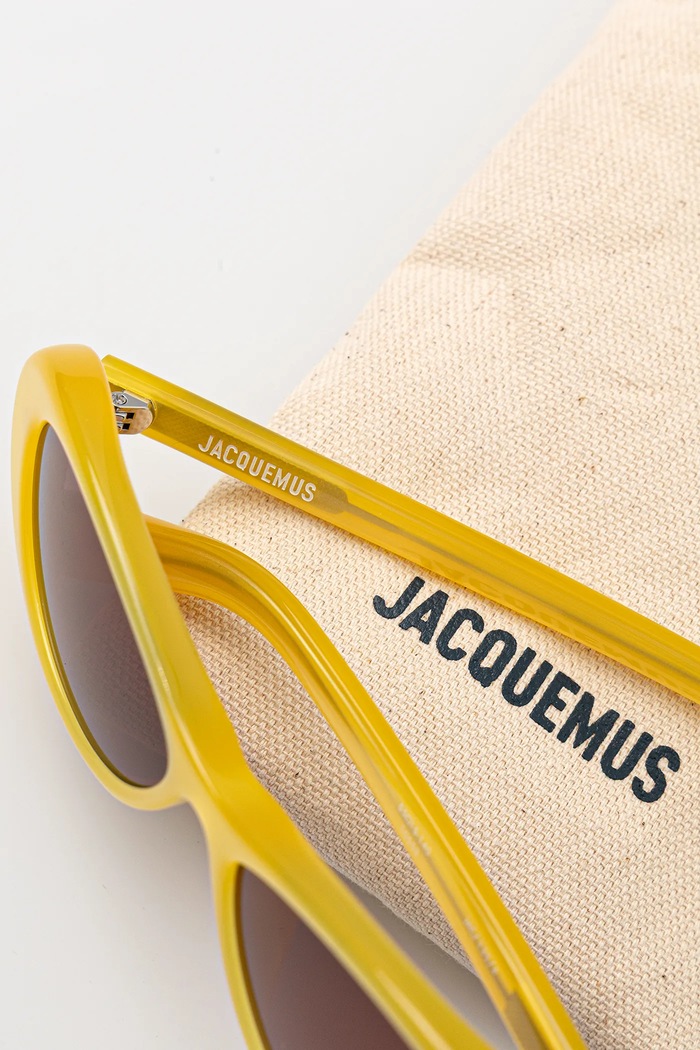 Sluneční brýle Jacquemus NUVOLA žlutá JAC135C4SUN