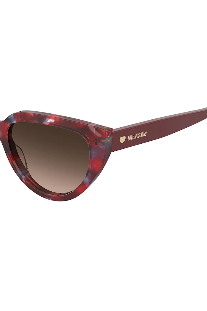 Love Moschino sončna očala ženska MOL095/S bordo