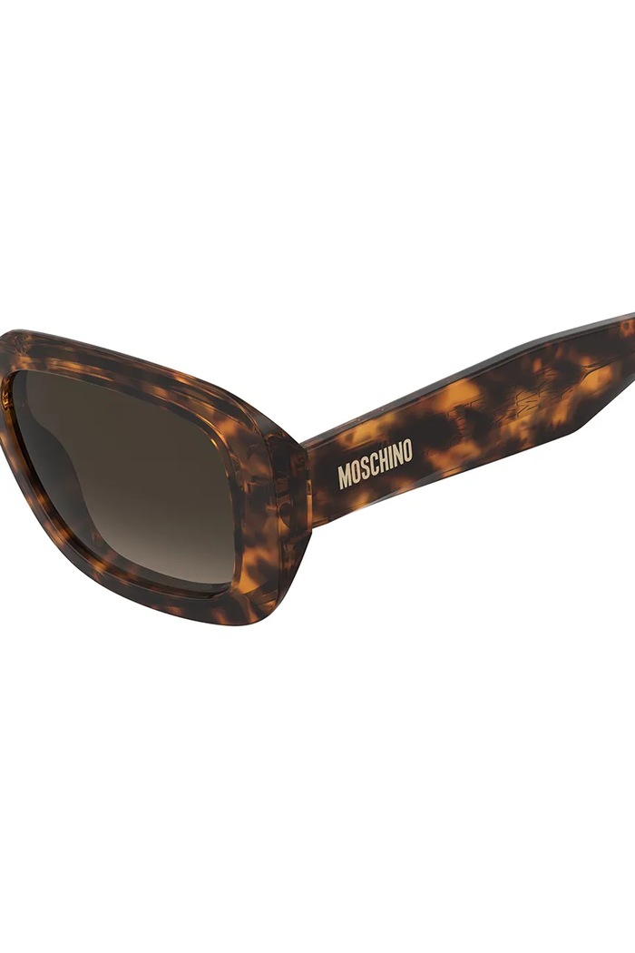 Moschino okulary przeciwsłoneczne damskie MOS199/S brązowy