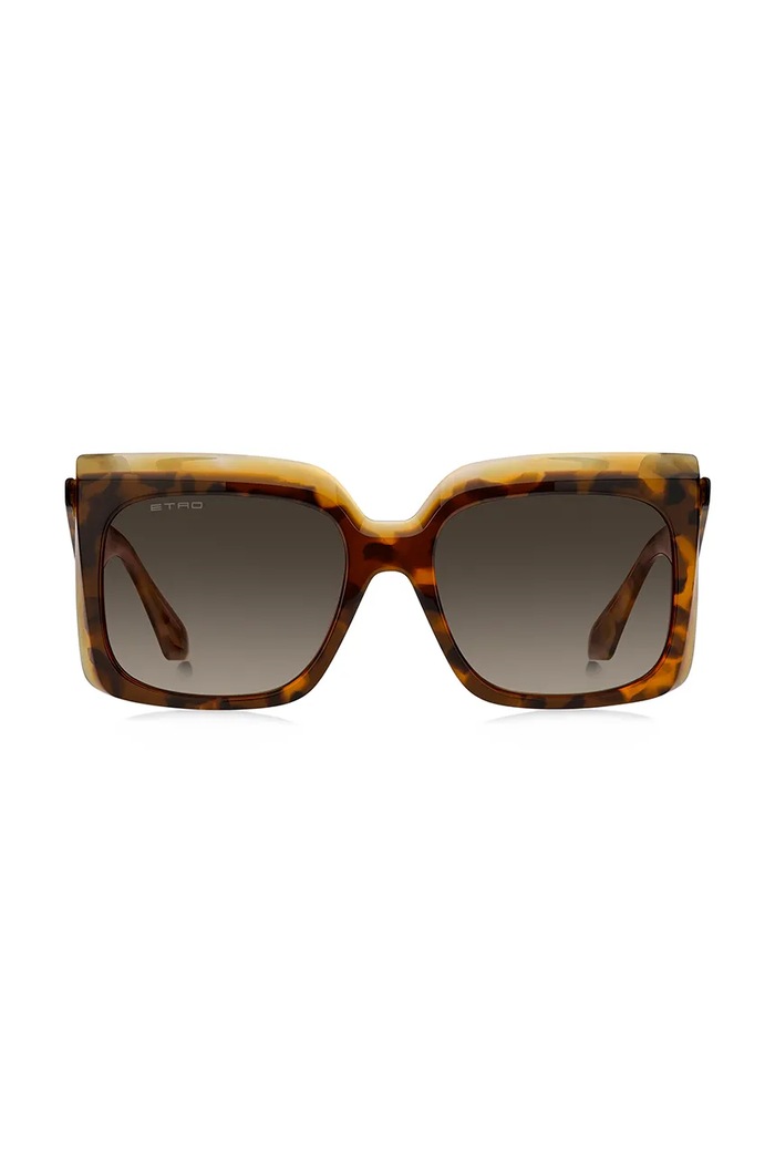 Etro okulary przeciwsłoneczne ETRO.0117/S brązowy AA00