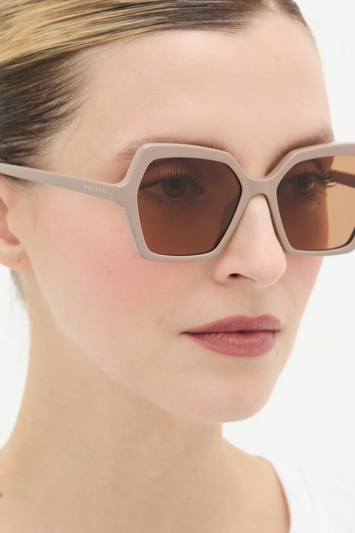 Alexander McQueen okulary przeciwsłoneczne AM0537S