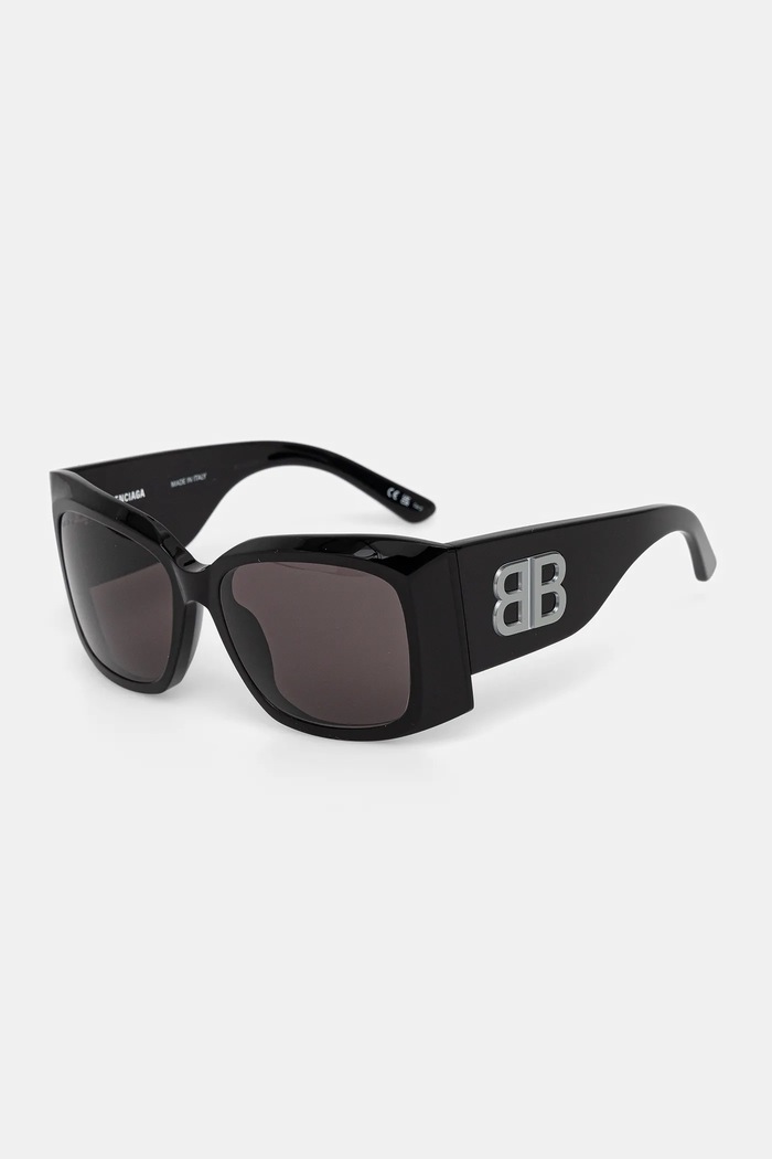 Balenciaga ochelari de soare BB0443S negru AA00