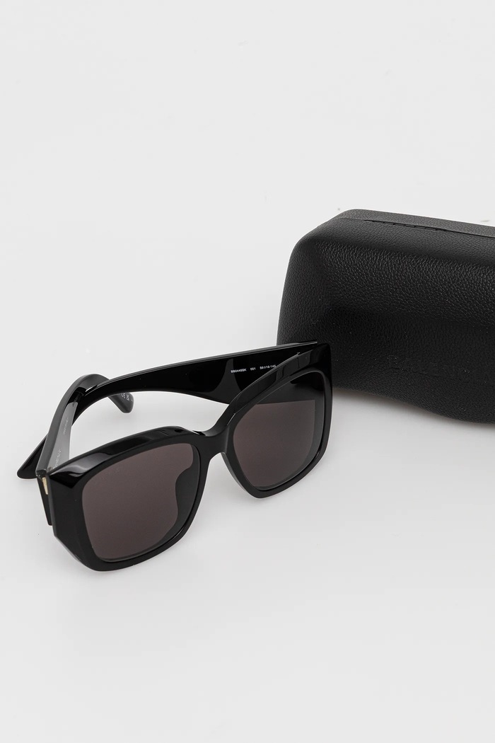 Slnečné okuliare Balenciaga čierna BB0445SK