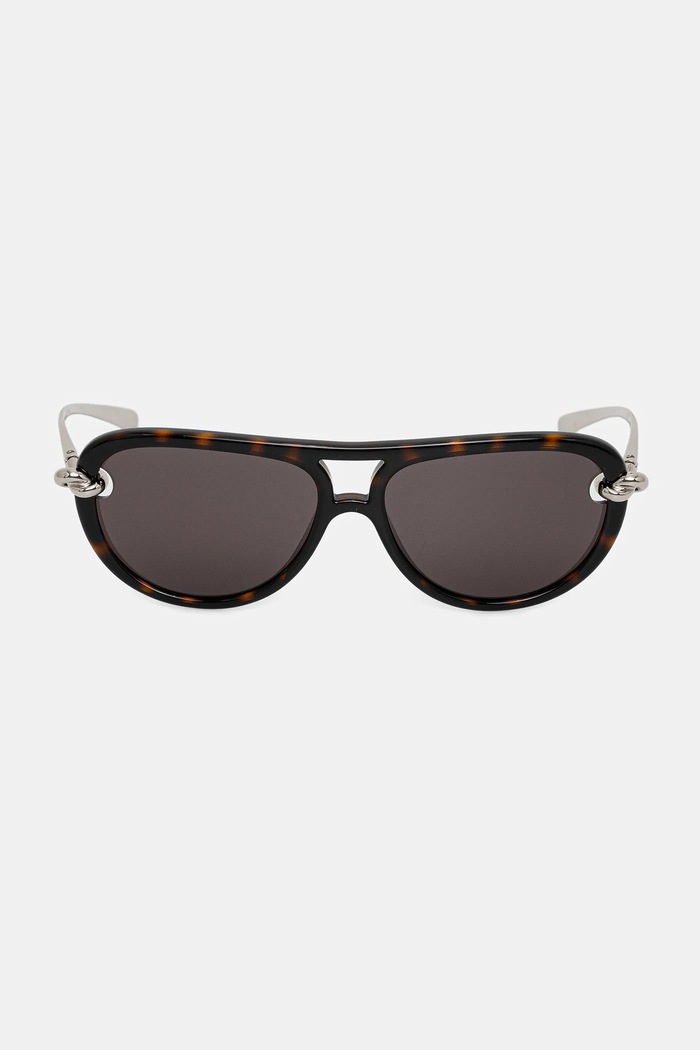 Kiegészítők Bottega Veneta napszemüveg BV1418S ezüst