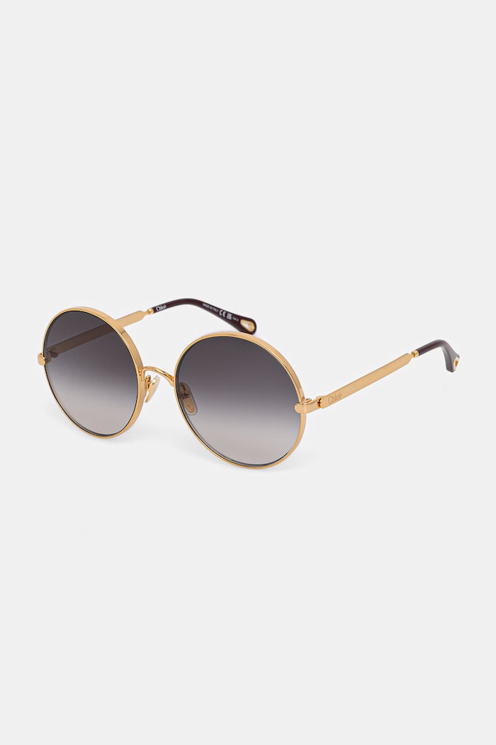 Chloe okulary przeciwsłoneczne okrągłe damskie CH0321S złoty AA00