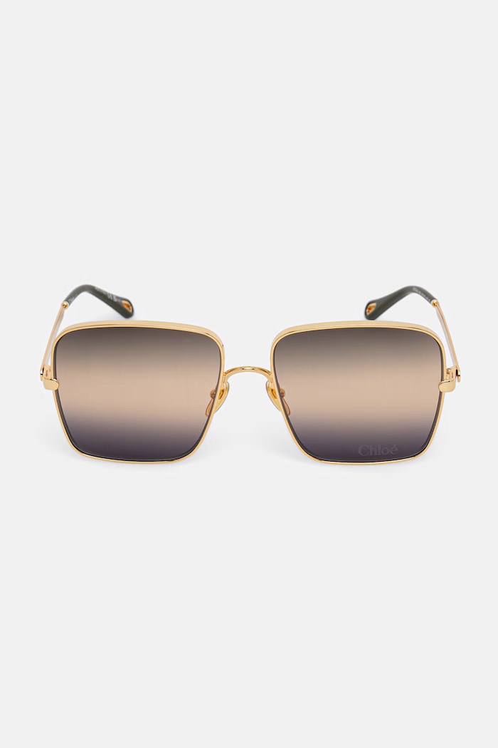 Chloe okulary przeciwsłoneczne kwadratowe damskie CH0324S złoty AA00