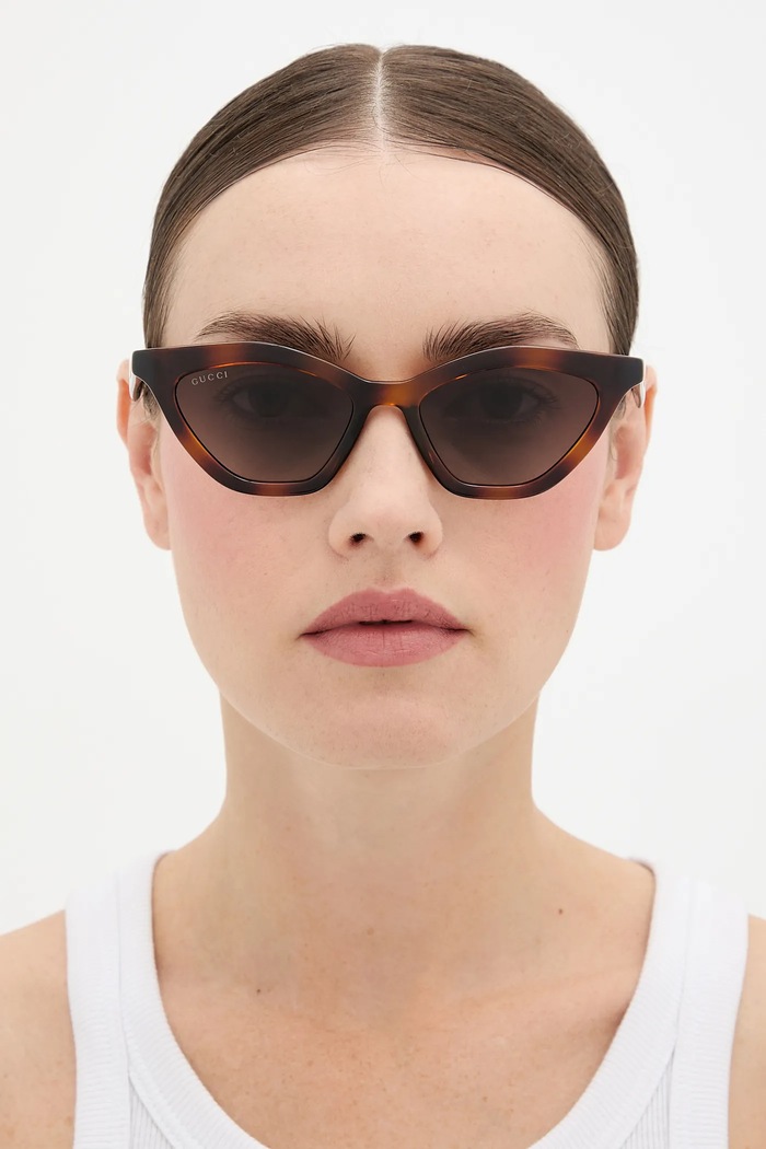 Gucci okulary przeciwsłoneczne GG1931S brązowy