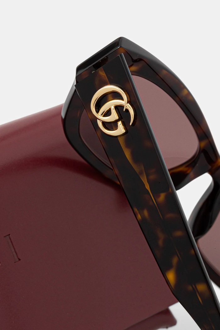 Slnečné okuliare Gucci hnedá GG1954SA