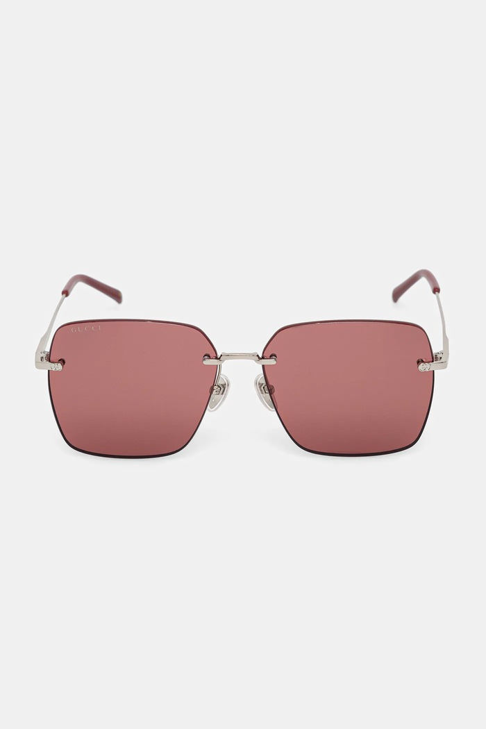 Accesorii Gucci ochelari de soare GG1955SA argintiu