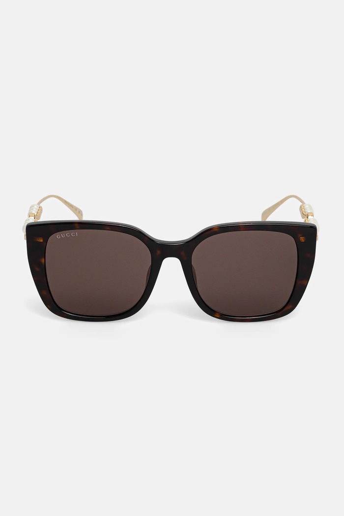 Akcesoria Gucci okulary przeciwsłoneczne GG1971SA brązowy