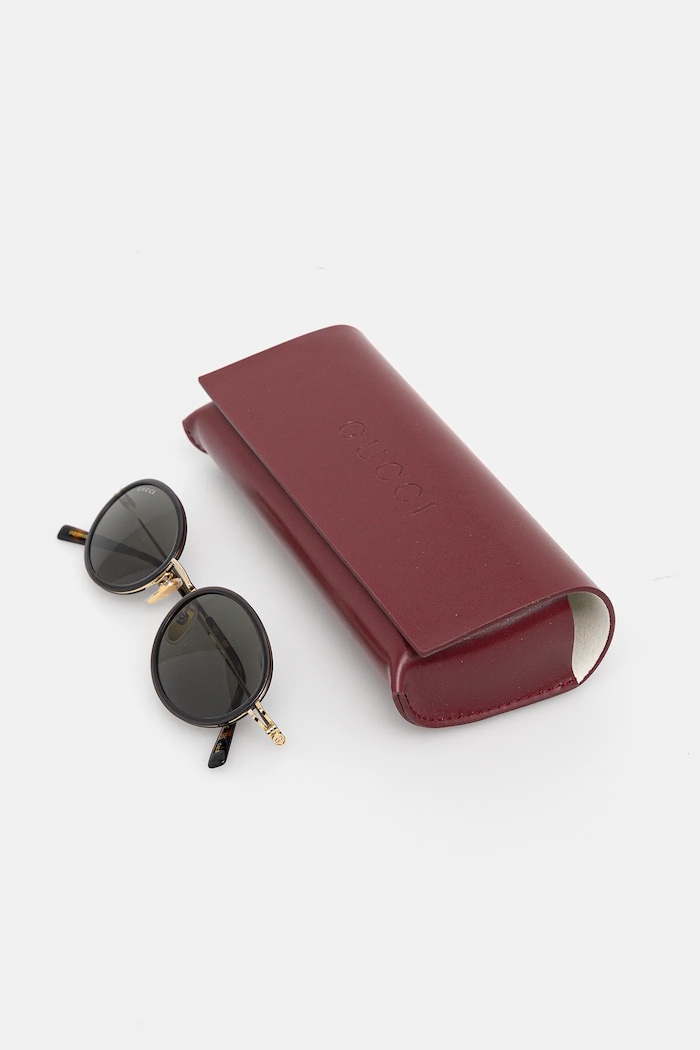 Gucci okulary przeciwsłoneczne GG1980S złoty