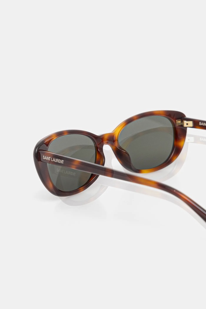 Slnečné okuliare Saint Laurent hnedá SL.822