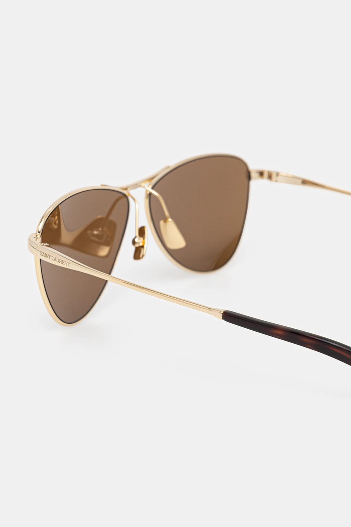 Saint Laurent ochelari de soare VESPER aur SL.831.VESPER