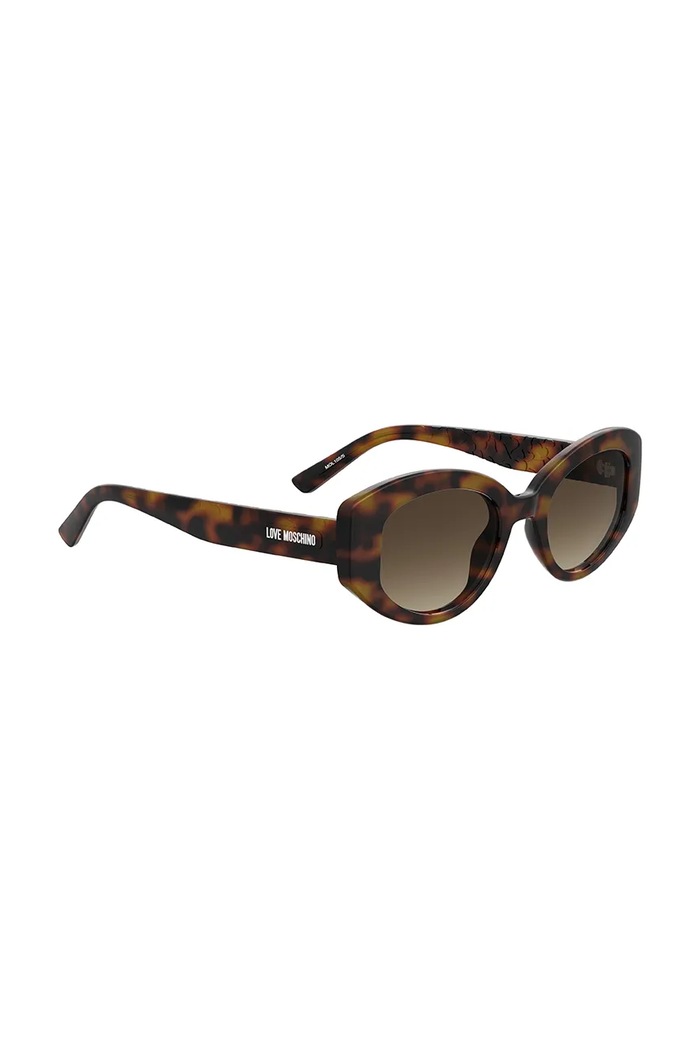 Akcesoria Love Moschino okulary przeciwsłoneczne damskie MOL105/S brązowy