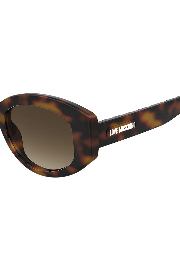 Love Moschino okulary przeciwsłoneczne damskie brązowy MOL105/S
