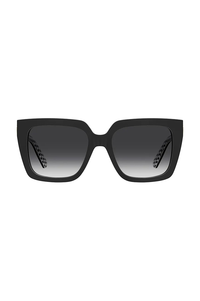 Akcesoria Love Moschino okulary przeciwsłoneczne kwadratowe damskie MOL099/S czarny