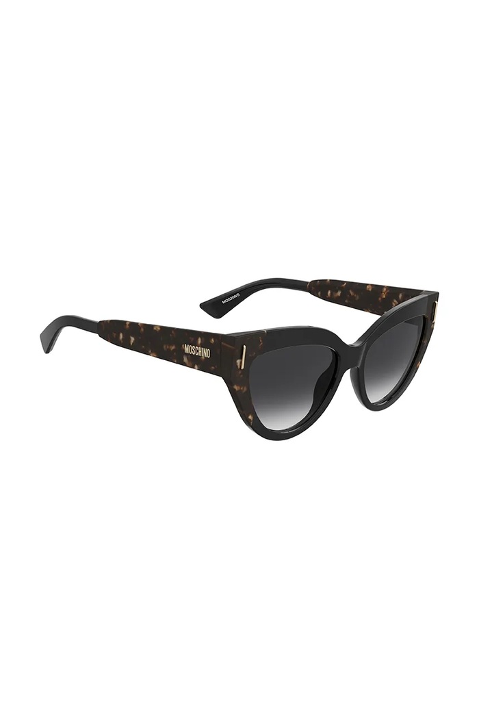 Moschino γυαλιά ηλίου cat-eye γυναικεία μαύρο MOS208/S
