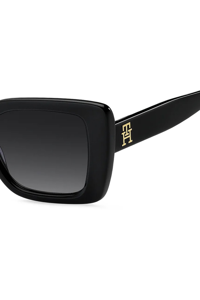 Tommy Hilfiger slnečné okuliare dámske TH.2341/S čierna