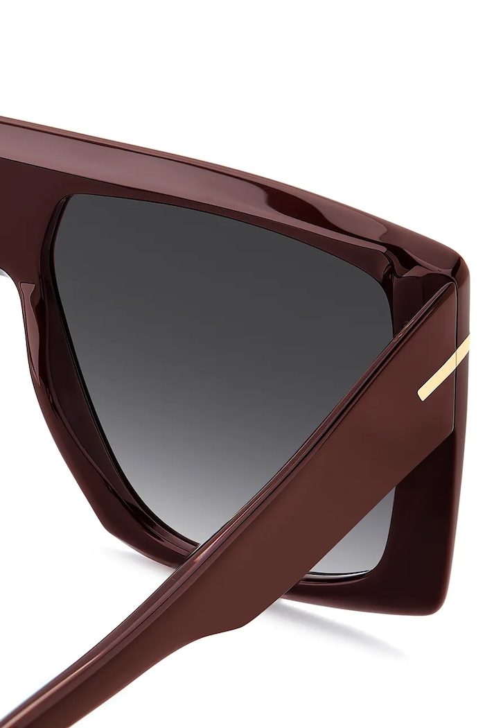 Victoria Beckham slnečné okuliare dámske VB.7000/S burgundské