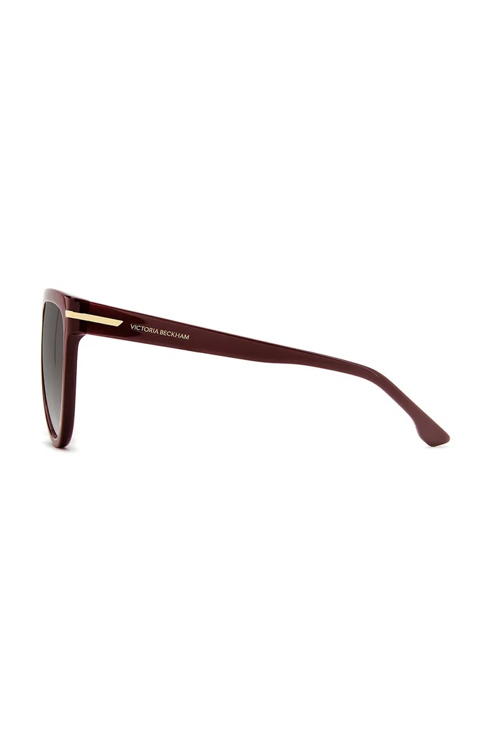 Slnečné okuliare Victoria Beckham VB.1004/S burgundské