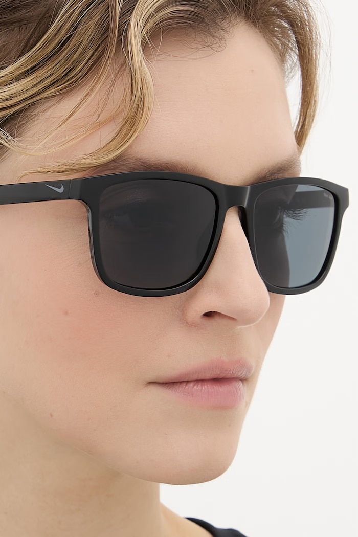 Nike ochelari de soare pătrați pentru femei VITAL IB3535X negru