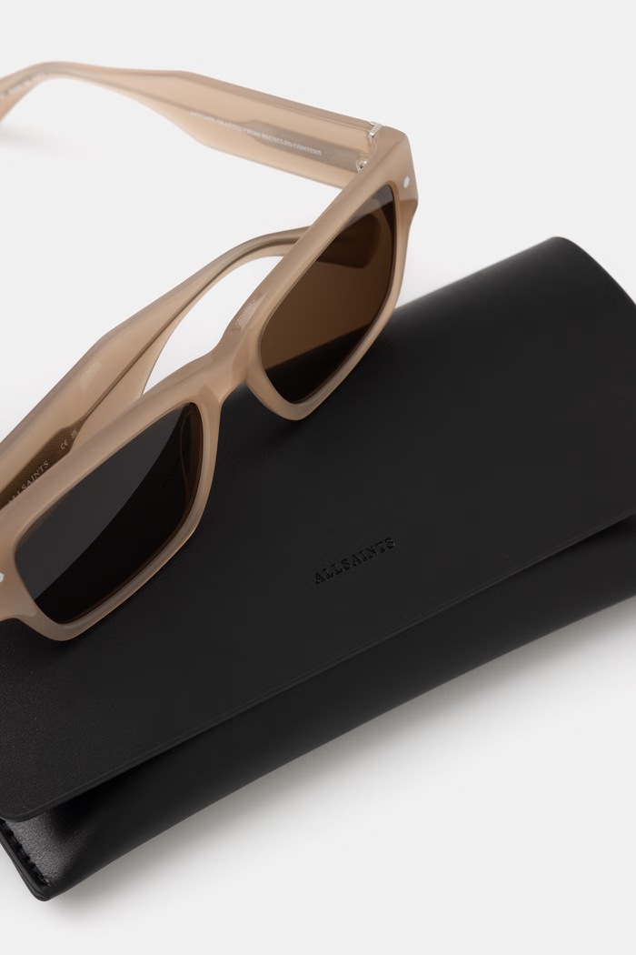 AllSaints okulary przeciwsłoneczne damskie Iggy ALS5026 beżowy