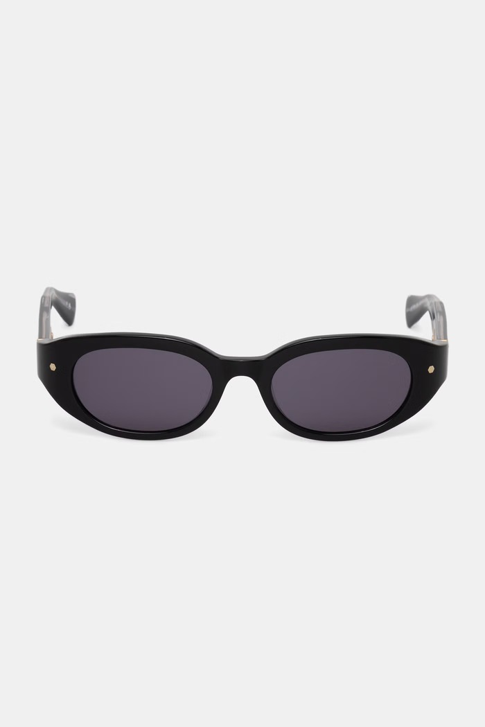 Akcesoria AllSaints okulary przeciwsłoneczne damskie Lola ALS5036 czarny