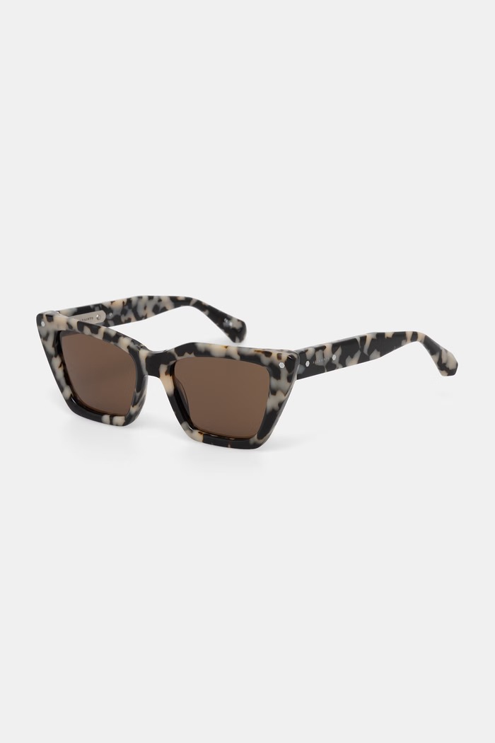 AllSaints okulary przeciwsłoneczne damskie Blair ALS5037 beżowy AA00