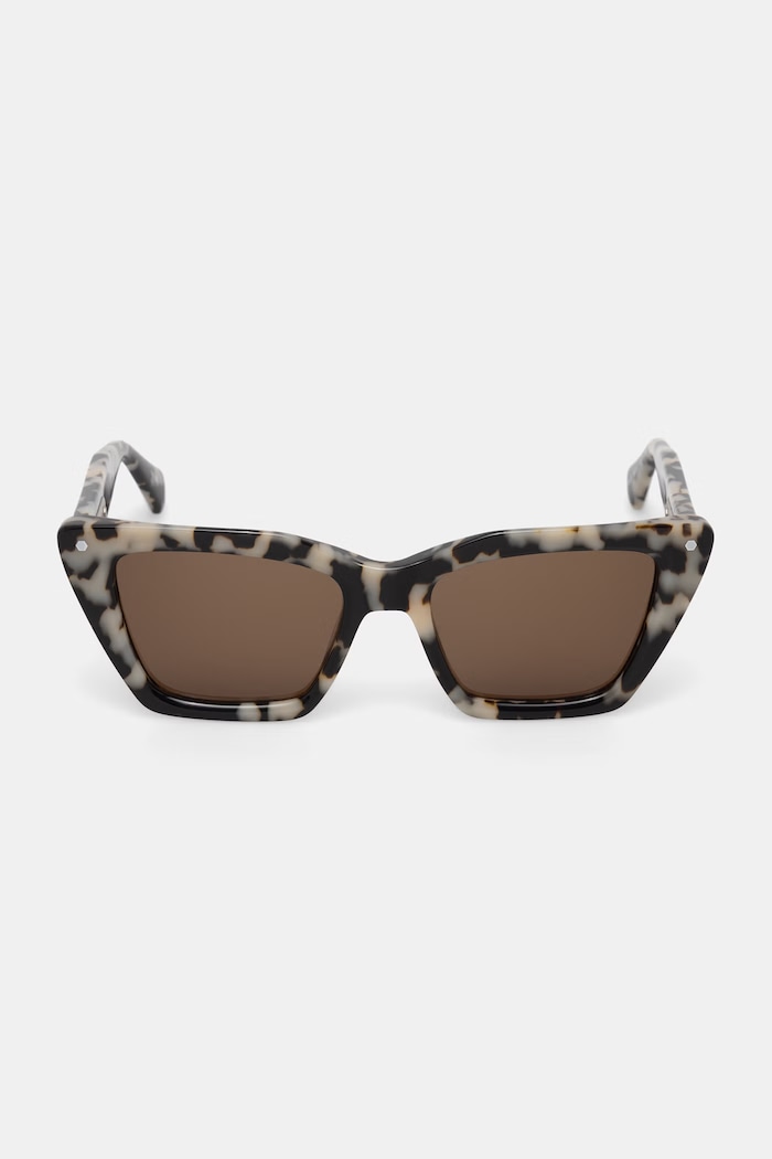 Akcesoria AllSaints okulary przeciwsłoneczne damskie Blair ALS5037 beżowy