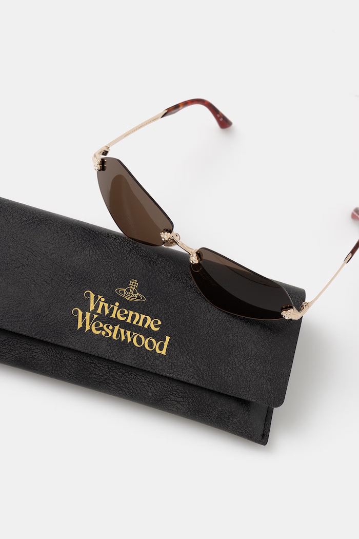 Vivienne Westwood okulary przeciwsłoneczne damskie Vera VW7043 złoty