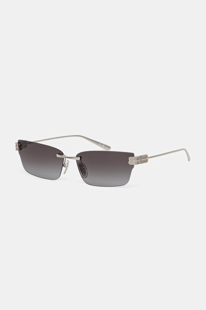 Balenciaga slnečné okuliare dámske BB0487S strieborná AA00